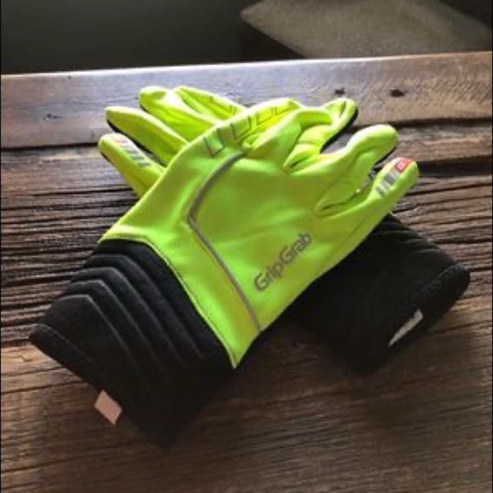 GripGrab Hi-Vis cycling gloves (Size M)